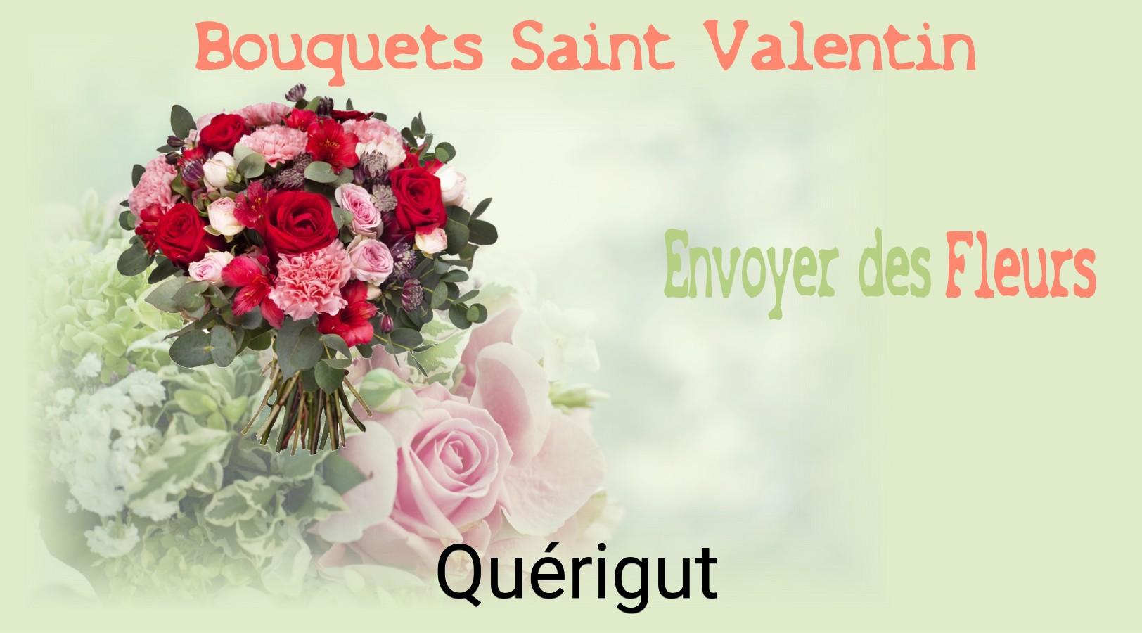 Roses de Saint-Valentin livrées à Quérigut